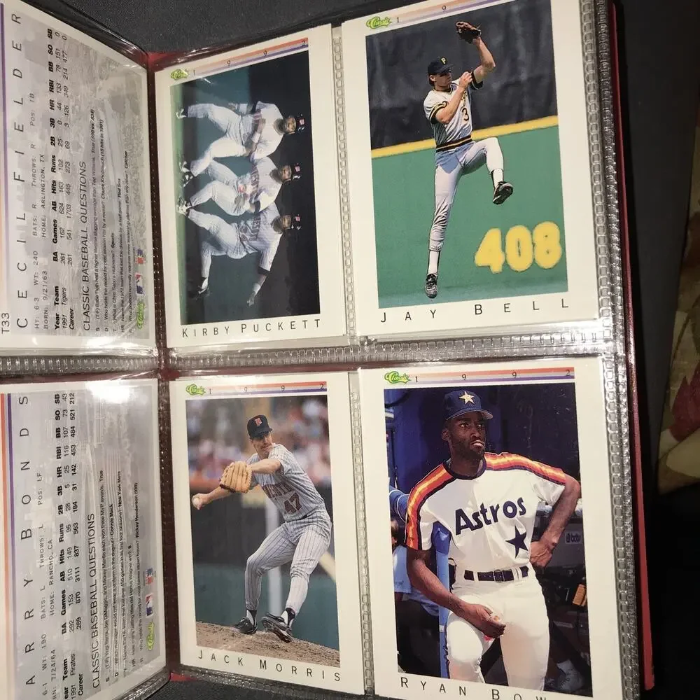 1992 CLASSIC/MAJOR LEAGUE 53 CARDS,Griffey Jr. Frank Thomas Nolan Ryan See Pic’s